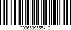 Código de barras (EAN, GTIN, SKU, ISBN): '7896639655413'