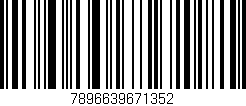 Código de barras (EAN, GTIN, SKU, ISBN): '7896639671352'