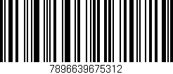 Código de barras (EAN, GTIN, SKU, ISBN): '7896639675312'