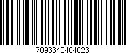 Código de barras (EAN, GTIN, SKU, ISBN): '7896640404826'