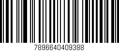 Código de barras (EAN, GTIN, SKU, ISBN): '7896640409388'
