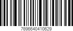 Código de barras (EAN, GTIN, SKU, ISBN): '7896640410629'