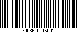 Código de barras (EAN, GTIN, SKU, ISBN): '7896640415082'