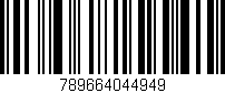 Código de barras (EAN, GTIN, SKU, ISBN): '789664044949'