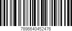 Código de barras (EAN, GTIN, SKU, ISBN): '7896640452476'