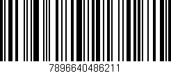 Código de barras (EAN, GTIN, SKU, ISBN): '7896640486211'