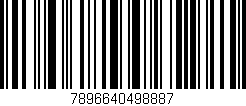 Código de barras (EAN, GTIN, SKU, ISBN): '7896640498887'