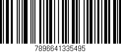 Código de barras (EAN, GTIN, SKU, ISBN): '7896641335495'