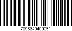 Código de barras (EAN, GTIN, SKU, ISBN): '7896643400351'