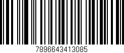 Código de barras (EAN, GTIN, SKU, ISBN): '7896643413085'
