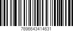 Código de barras (EAN, GTIN, SKU, ISBN): '7896643414631'