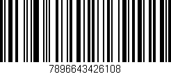 Código de barras (EAN, GTIN, SKU, ISBN): '7896643426108'