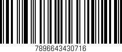 Código de barras (EAN, GTIN, SKU, ISBN): '7896643430716'