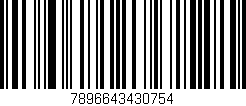 Código de barras (EAN, GTIN, SKU, ISBN): '7896643430754'