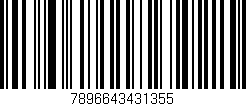 Código de barras (EAN, GTIN, SKU, ISBN): '7896643431355'