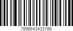 Código de barras (EAN, GTIN, SKU, ISBN): '7896643433786'
