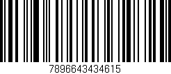 Código de barras (EAN, GTIN, SKU, ISBN): '7896643434615'