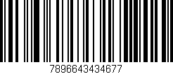 Código de barras (EAN, GTIN, SKU, ISBN): '7896643434677'