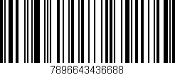 Código de barras (EAN, GTIN, SKU, ISBN): '7896643436688'