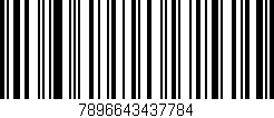 Código de barras (EAN, GTIN, SKU, ISBN): '7896643437784'