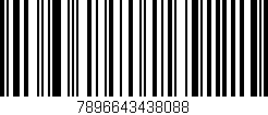 Código de barras (EAN, GTIN, SKU, ISBN): '7896643438088'