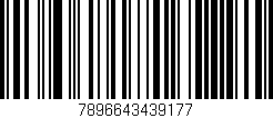 Código de barras (EAN, GTIN, SKU, ISBN): '7896643439177'