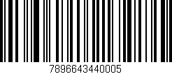 Código de barras (EAN, GTIN, SKU, ISBN): '7896643440005'