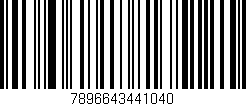 Código de barras (EAN, GTIN, SKU, ISBN): '7896643441040'