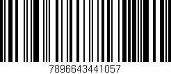 Código de barras (EAN, GTIN, SKU, ISBN): '7896643441057'