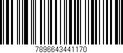 Código de barras (EAN, GTIN, SKU, ISBN): '7896643441170'