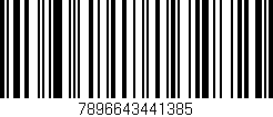Código de barras (EAN, GTIN, SKU, ISBN): '7896643441385'