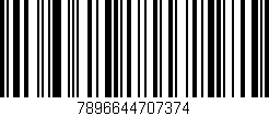Código de barras (EAN, GTIN, SKU, ISBN): '7896644707374'