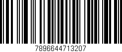 Código de barras (EAN, GTIN, SKU, ISBN): '7896644713207'