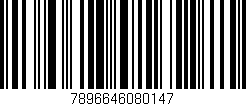 Código de barras (EAN, GTIN, SKU, ISBN): '7896646080147'