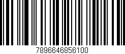 Código de barras (EAN, GTIN, SKU, ISBN): '7896646856100'