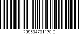 Código de barras (EAN, GTIN, SKU, ISBN): '789664701178-2'