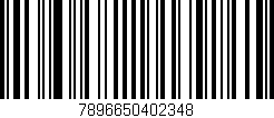 Código de barras (EAN, GTIN, SKU, ISBN): '7896650402348'