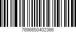 Código de barras (EAN, GTIN, SKU, ISBN): '7896650402386'