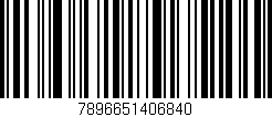 Código de barras (EAN, GTIN, SKU, ISBN): '7896651406840'