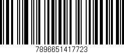 Código de barras (EAN, GTIN, SKU, ISBN): '7896651417723'