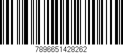 Código de barras (EAN, GTIN, SKU, ISBN): '7896651428262'