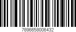 Código de barras (EAN, GTIN, SKU, ISBN): '7896658006432'