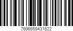Código de barras (EAN, GTIN, SKU, ISBN): '7896659431622'