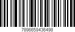 Código de barras (EAN, GTIN, SKU, ISBN): '7896659436498'