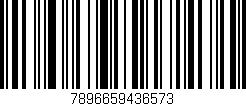 Código de barras (EAN, GTIN, SKU, ISBN): '7896659436573'