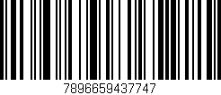 Código de barras (EAN, GTIN, SKU, ISBN): '7896659437747'