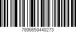 Código de barras (EAN, GTIN, SKU, ISBN): '7896659440273'