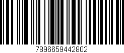 Código de barras (EAN, GTIN, SKU, ISBN): '7896659442802'