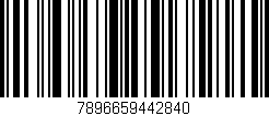 Código de barras (EAN, GTIN, SKU, ISBN): '7896659442840'