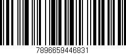 Código de barras (EAN, GTIN, SKU, ISBN): '7896659446831'